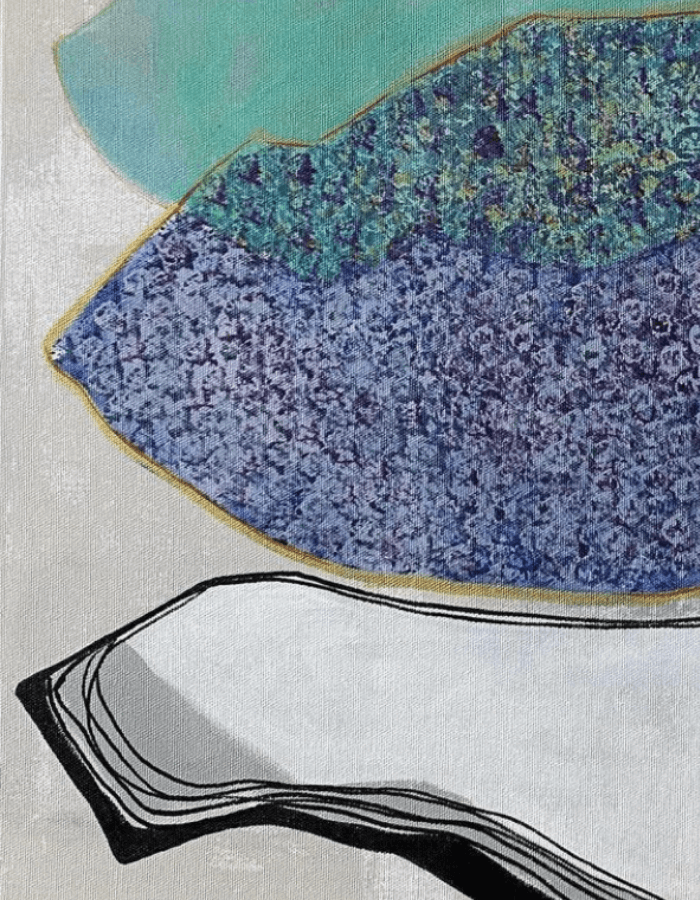 Taş Serisi - 4 Tasarım Hikayesi: Doğanın eşsiz güzelliğinden ilham alarak hayat bulan "Taş" serisi, renklerle ve değişik dokularla dikkat çekmektedir. Tasarım Detayları: Tuval üzerine akrilik boya ile çizilmiş ve sonrasında katmanlar halinde boyanmıştır.
